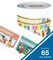 Carson Dellosa All Are Welcome 65Ft Celebrate Diversity Bulletin Board Borders, 1 Roll of All Are Neighbors Trim for Rolling Whiteboard, Cork and Posterboard, Office Decorations, and Classroom Decor